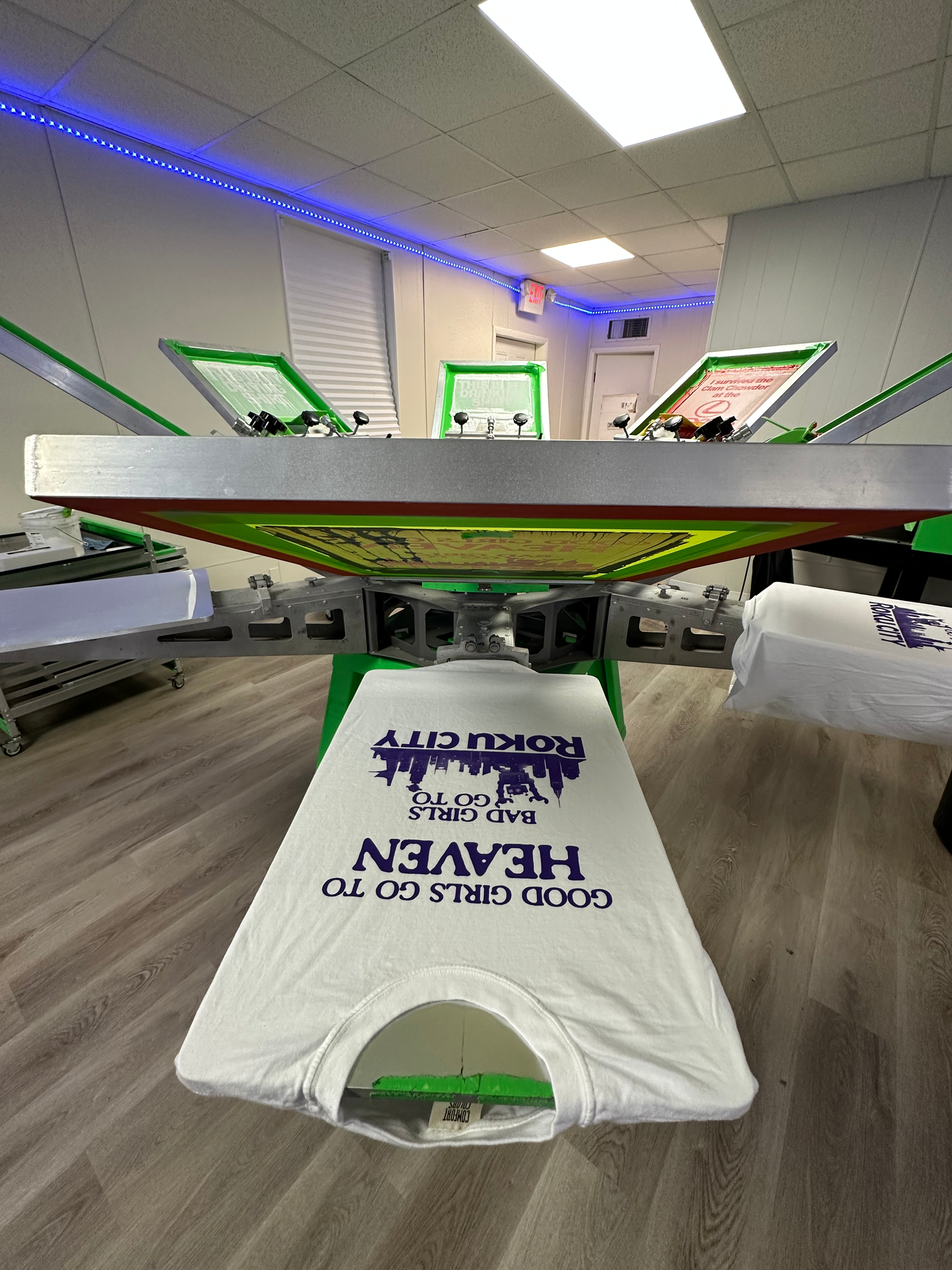 GOOD GIRLS GO TO HEAVEN BAD GIRLS GO TO ROKU CITY SHIRT
