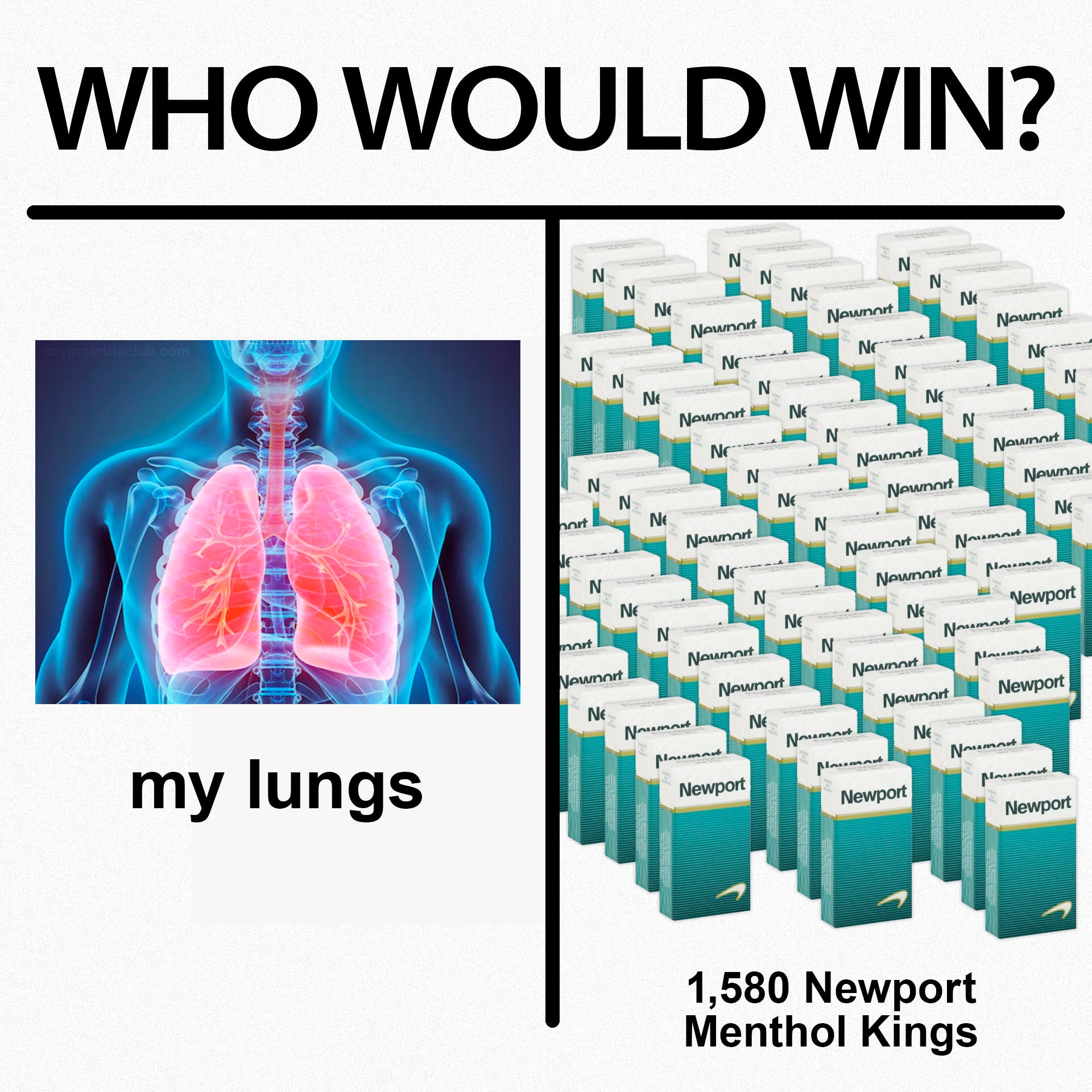 i would dropkick a child for a newport shirt cryingintheclub meme