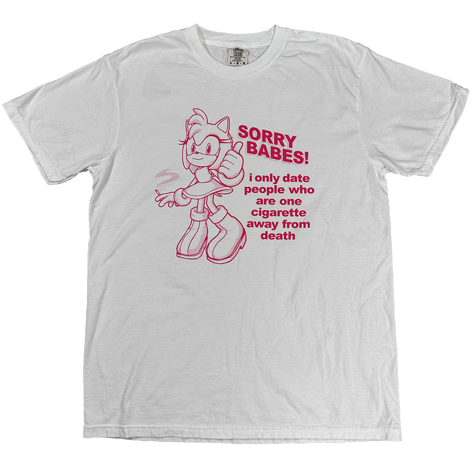 sorry i only date people one cigarette away from death crying in the club shirt pic1
