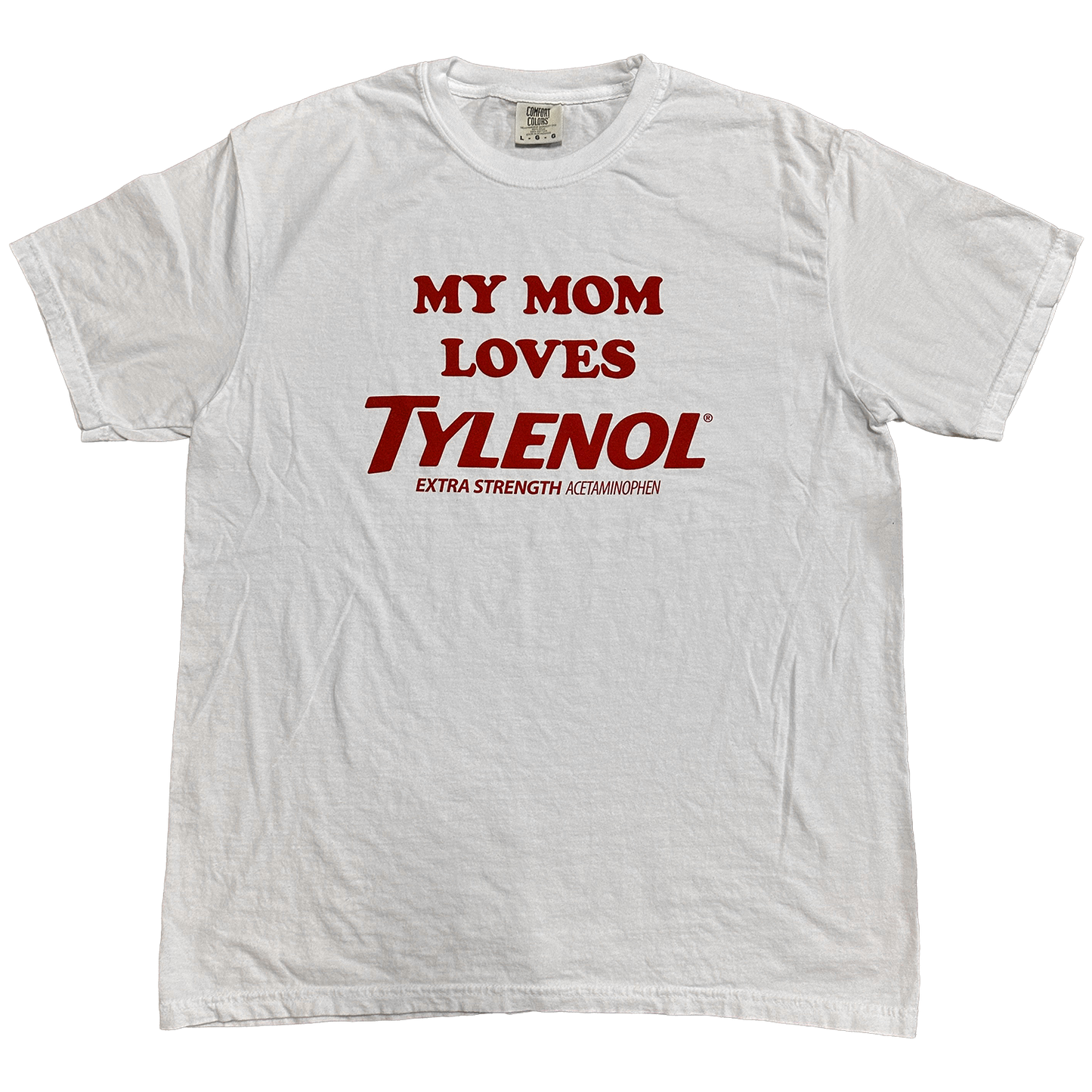 My mom loves tylenol shirt crying in the club tshirt pic 1
