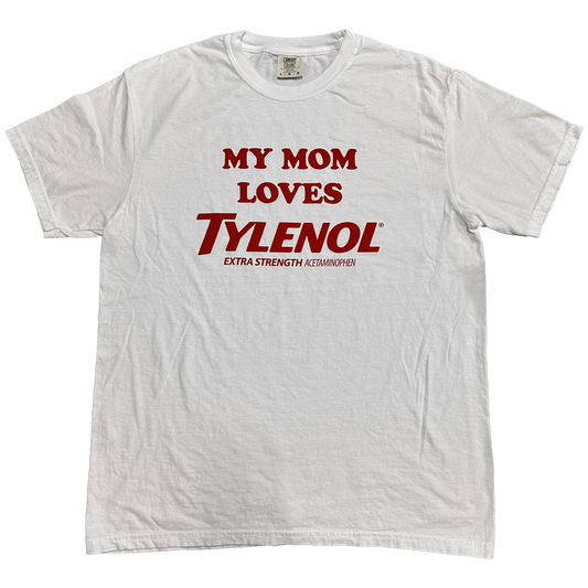 My mom loves tylenol shirt crying in the club tshirt pic 1