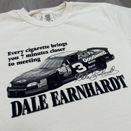 every cigarette brings you 7 11 minutes closer to meeting dale earnhardt earnhart shirt crying in the club 69 2