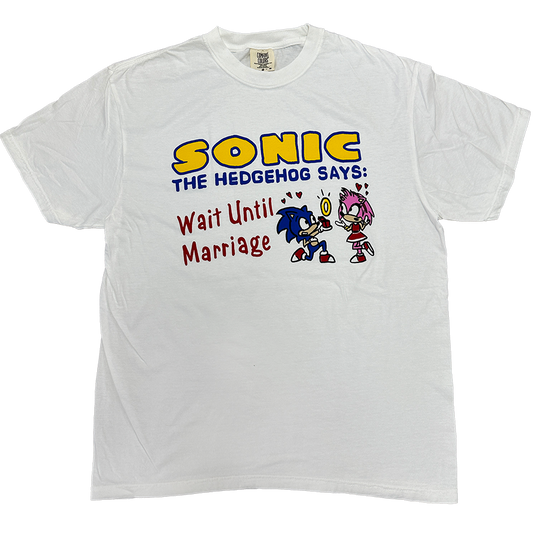 sonic the hedgehog says wait until marriage cryingintheclub shirt 1