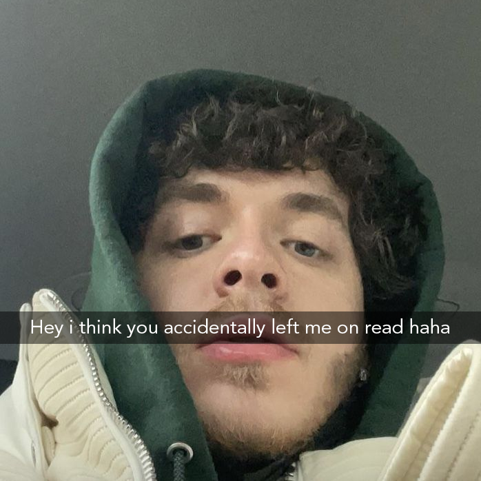 Jack Harlow Selfie Snapchat