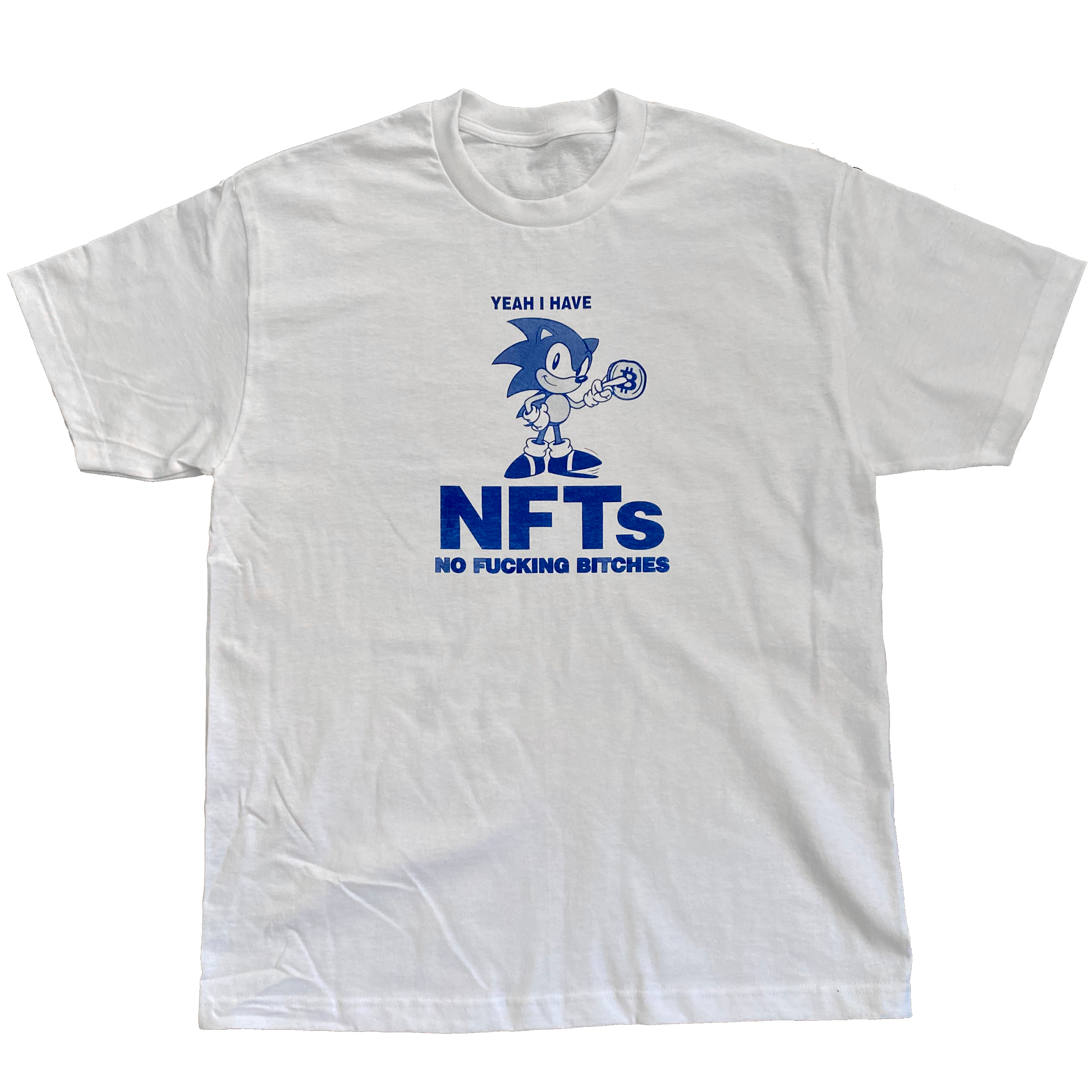 yea i have nfts no fucking bitches shirt sonic crying in the club 1